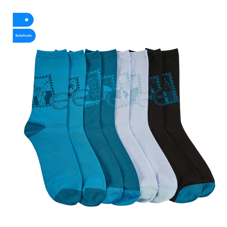 City Series Socks- Los Angeles  Style-ByteStudio (Virtual)